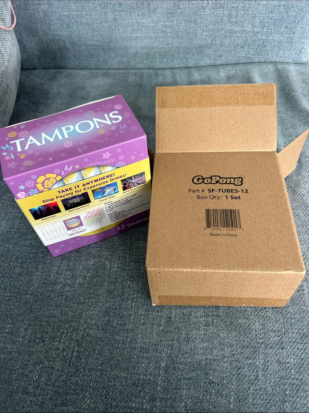 Tampon Flasks - 12 Pack